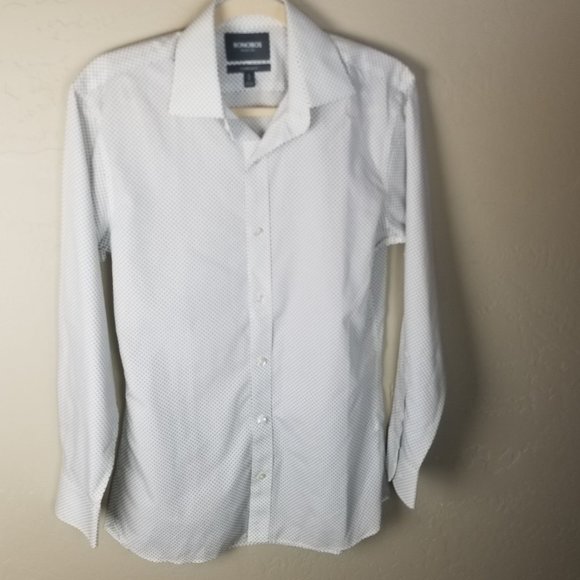 Bonobos Other - Bonobos Men's 15/32 Tailored Slim Fit Polka Dot Bu